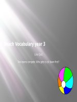 beach vocabulary game 