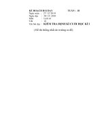 Giáo án môn lịch sử lớp 4 tuần 18 