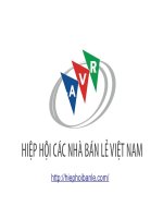 HIỆP HỘI CÁC NHÀ BÁN LẺ VIỆT NAM Association of Vietnam Retailers (AVR)