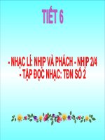 tiết 6 nl   nhịp lấy đà 