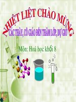 Bài 20  tỉ khối của chất khí 