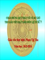 Bài 16  sự suy sụp của nhà trần cuối thế kỉ XIV 