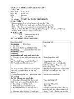 Giáo án môn lịch sử lớp 4 tuần 19 