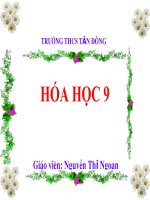 Bài 8  một số bazơ quan trọng 