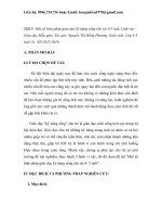 Một số biện pháp giáo dục kỹ năng sống cho trẻ 4 5 tuổi 