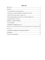 Xác định các hệ số sức cản xoắn từ kết quả đo dao động