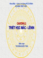 Bài Giảng Triết Học Mác - Lênin