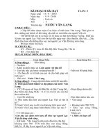 Giáo án môn lịch sử lớp 4 tuần 3 