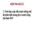 Bài 7 các nước mĩ la tinh  lịch sử 9 