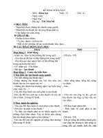 Giáo án môn khoa học lớp 4 tiết 41 