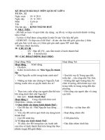 Giáo án môn lịch sử lớp 4 tuần 32 