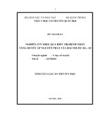 Nghiên cứu hiệu quả điều trị bệnh nhân tăng huyết áp nguyên phát của bài thuốc HA-02 (FULL TEXT)