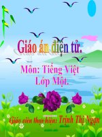 bài giảng om am lớp 1
