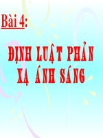 Bài 4  định luật phản xạ ánh sáng 