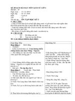 Giáo án môn lịch sử lớp 4 tuần 17 