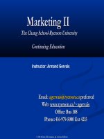 CMKT 200 Fall 2005 Lecture 6 CH 19 Advertising and Promotion