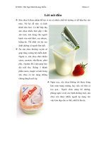 Quy trình sản xuất sữa chua