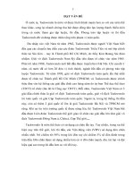 Đề tài Nghiên cứu lựa chọn hệ thống bài tập bổ trợ chuyên môn trong giảng dạy các kỹ thuật đòn chân cho sinh viên chuyên sâu taekwondo ( hệ cao đẳng) trường đại học  Thể dục thể thao Đà Nẵng