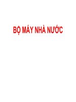 Bài Giảng Bộ Máy Nhà Nước