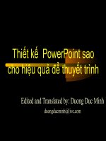 Bài Giảng Thiết Kế Slides Hiệu Quả