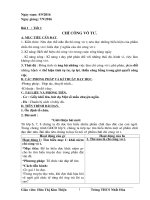 Giáo án giáo dục công dân 9 chuan