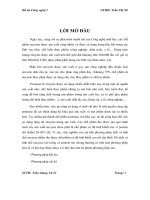 Đồ án Sự phân bố, thu nhận và ứng dụng enzyme Protease