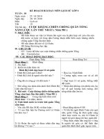 Giáo án môn lịch sử lớp 4 tuần 10 