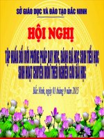 Tập Huấn Đổi Mới Phương Pháp Dạy Học, Đánh Giá Học Sinh Tiểu Học Sinh Hoạt Chuyên Môn Theo Nghiên Cứu Bài Học