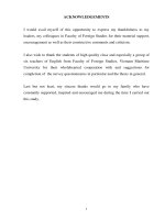 A survey on teaching and learning English reading skill at Vietnam Maritime University  Khảo sát tình hình dạy và học kỹ năng đọc hiểu tiếng Anh tại Đại học Hàng Hải Việt Nam