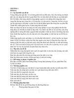 TIEU LUAN TINH TOAN THIET KE MANG LUOI CAP THOAT NUOC CHO KHU DAN CU PHUONG AN LAC, QUAN BINH TAN