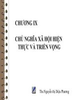 Bài giảng đường lối cách mạng của đảng cộng sản việt nam chương 9 ths nguyễn thị diệu hương 