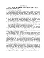 C3 QUY PHẠM PHÁP LUẬT VÀ QUAN HỆ PHÁP LUẬT