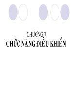 Bài giảng môn quản trị chiến lược CHƯƠNG 7 CHỨC NĂNG điều KHIỂN 