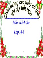 Bài 7  phong trào công nhân quốc tế cuối thế kỉ XIX   đầu thế kỉ XX 