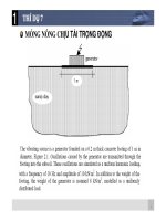 Tính toán móng nông chịu tải trọng động bằng phần mềm Plaxis 2D