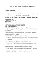 giáo án tích hợp liên môn vật lý địa lý hóa học 10“sự BAY hơi  sự NGƯNG tụ với vấn đề ô NHIỄM NGUỒN nước” 