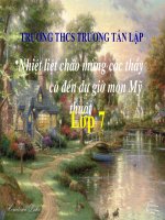 Bài 4  đề tài tranh phong cảnh 