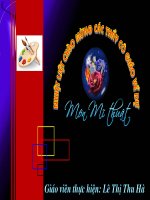 Bài 9  vẽ đơn giản hoa, lá 