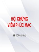 Bài Giảng Hội Chứng Viêm Phúc Mạc