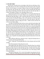 Lồng  ghép giải thích các hiện tượng thực tế trong giảng dạy môn Hóa học THCS