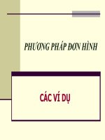 Bài giảng tối ưu hóa chương 3 PHƯƠNG PHÁP đơn HÌNH 