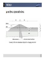 Tính toán đường cạnh bờ sông có mực nước thay đổi bằng phần mềm Plaxis 2D