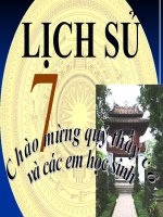 Bài 18  cuộc kháng chiến của nhà hồ và phong trào khởi nghĩa chống quân minh đầu thế kỉ XV 