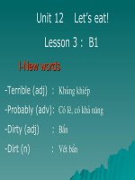 Unit 12 lets eat (1) 