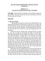 bai thu hoach bdtx thcs modul 14,18,19