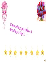 giáo án powerpoint bài Presentation1