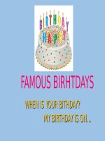 famous birthdays 