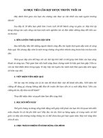 10 mục TIÊU cần đạt được TRƯỚC TUỔI 30