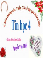 Chương v  bài 6  trình bày chữ đậm, nghiêng 