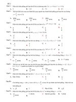 Ung dung cua tich phan co dap an 